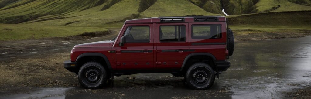 Ineos Grenadier Trialmaster Edition rot seitlich
